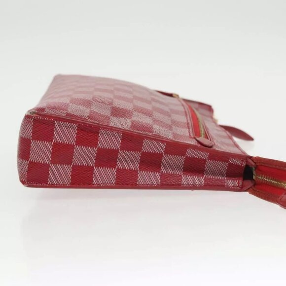 LOUIS VUITTON Damier Color Module Clutch Bag 2way Red - Picture 9 of 16